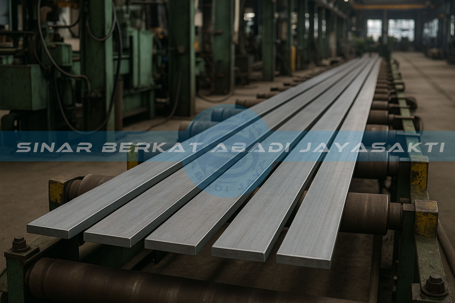 gambar proses produksi plat strip 01. pipaseamless.co.id