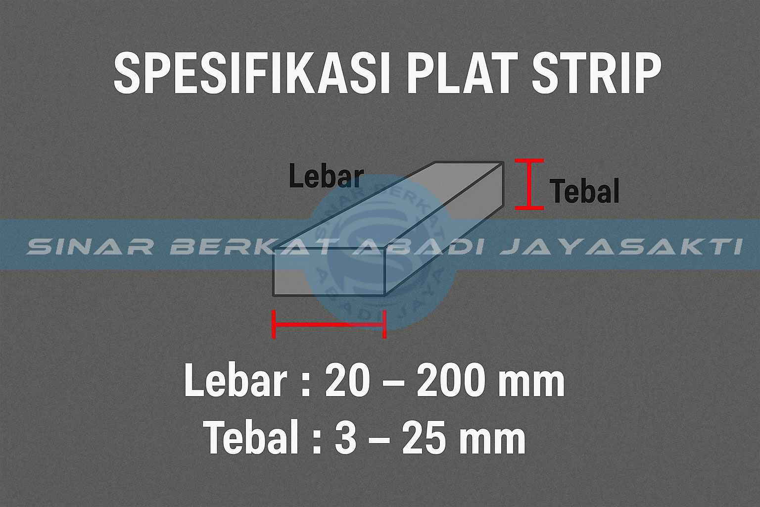gambar spesifikasi plat strip 01. pipaseamless.co.id