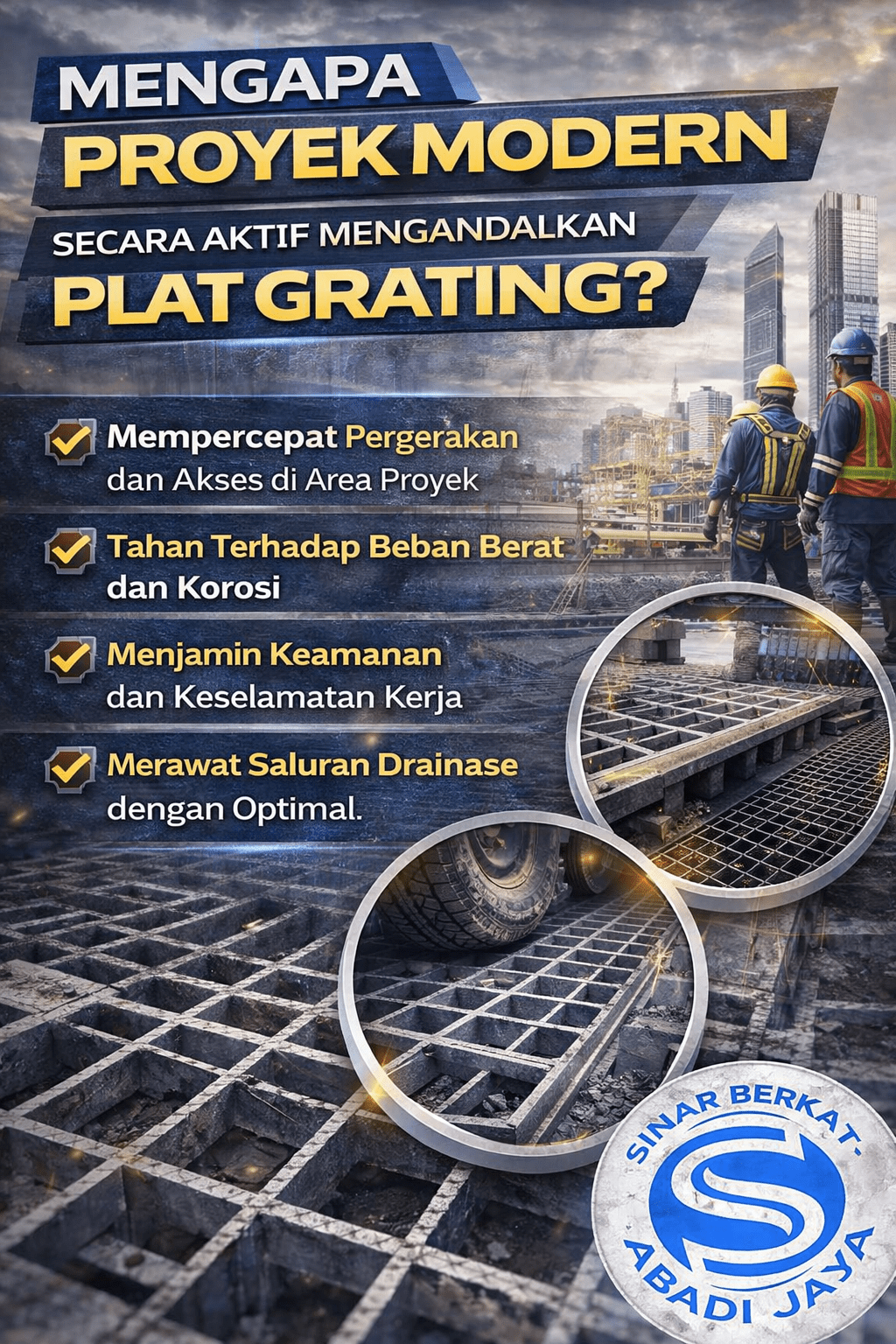Mengapa Proyek Modern Secara Aktif Mengandalkan Plat Grating. pipaseamless.co.idd Mengapa Proyek Modern Secara Aktif Mengandalkan Plat Grating. pipaseamless.co.idd