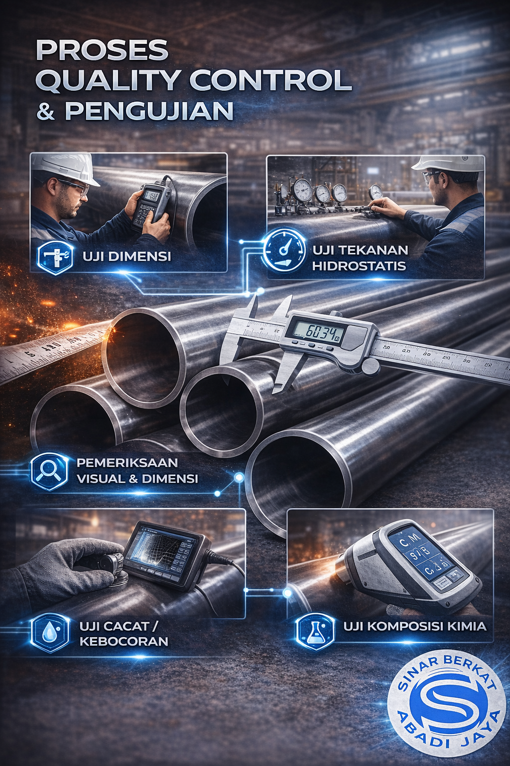 Proses Quality Control dan Pengujian